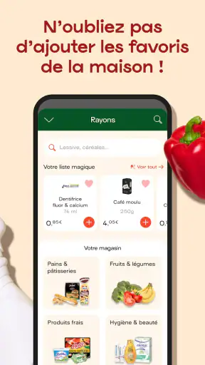 Jow - Recettes et courses