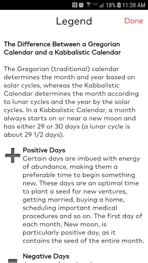 Kabbalistic Calendar