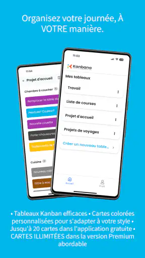 Kanbana: tout organiser