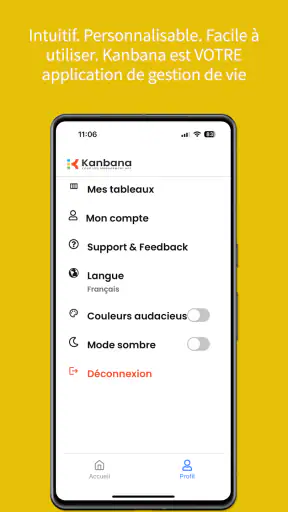 Kanbana: tout organiser