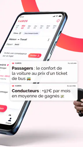 Karos - covoiturage quotidien
