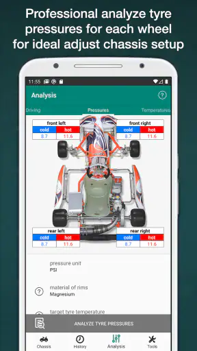 Kart Chassis Setup Pro