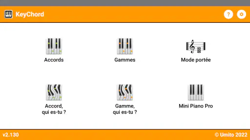 KeyChord - Accords et Gammes