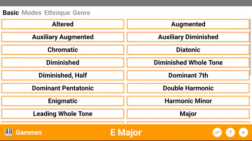 KeyChord - Accords et Gammes
