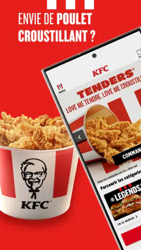 KFC France : Poulet & Burger