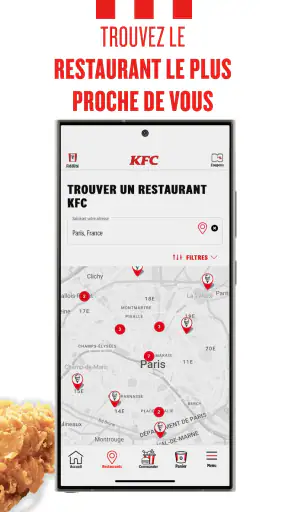 KFC France : Poulet & Burger