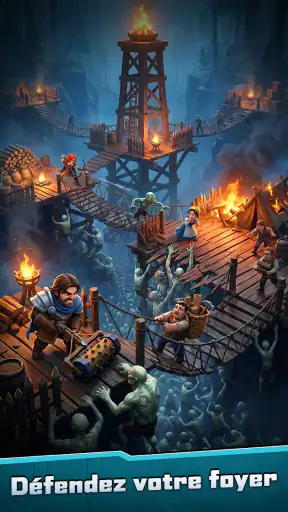 Kingdom Fall : Défense Zombie