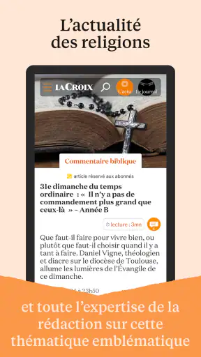 La Croix, Actualités et infos