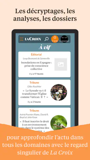 La Croix, Actualités et infos