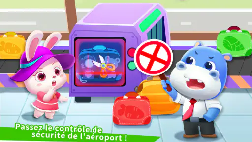L'aéroport Baby Panda
