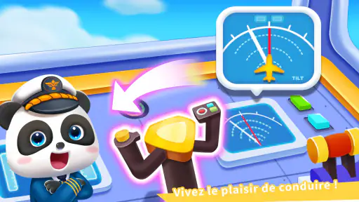 L'aéroport Baby Panda
