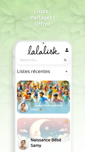 Lalaliste - Liste de Naissance