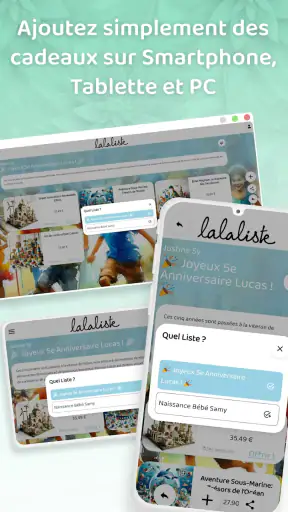 Lalaliste - Liste de Naissance