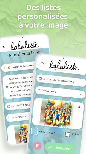 Lalaliste - Liste de Naissance