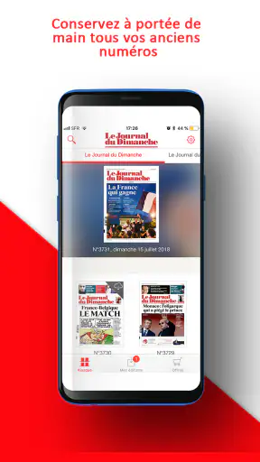 L'ancienne app Le JDD