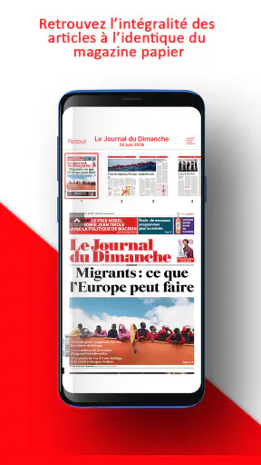 L'ancienne app Le JDD