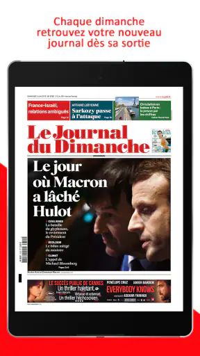 L'ancienne app Le JDD