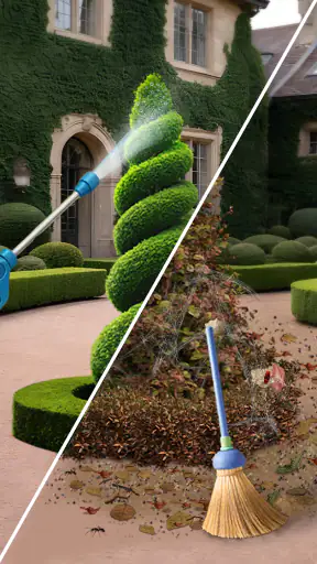 Lawn Care ASMR Cleaning