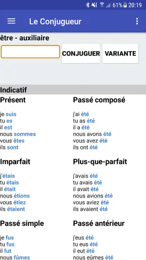 Le Conjugueur