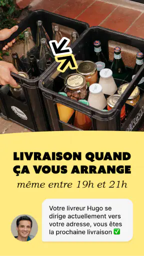 Le Fourgon, produits consignés