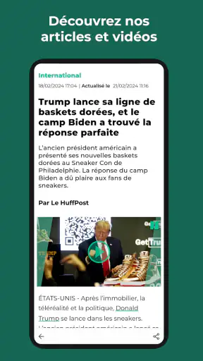 Le HuffPost : Actu Info Vidéo