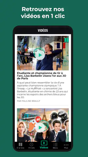 Le HuffPost : Actu Info Vidéo