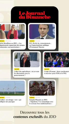 Le JDD : actualités et info