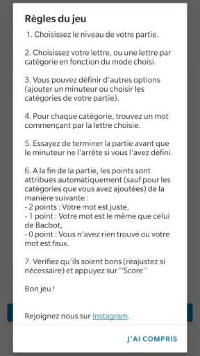 Le Jeu du Bac, comme avant !