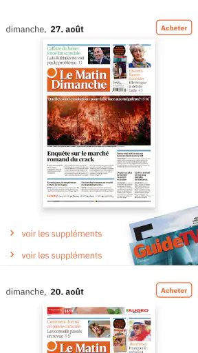 Le Matin Dimanche