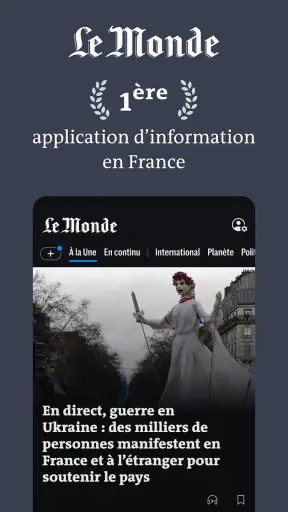 Le Monde, Actualités en direct