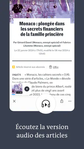 Le Monde, Actualités en direct
