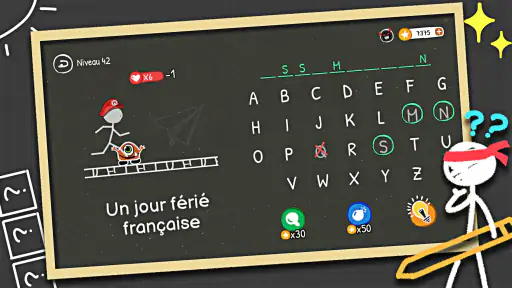 Le Pendu: Jeux a Deux