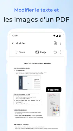 Lecteur et éditeur PDF