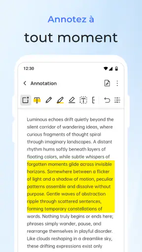 Lecteur et éditeur PDF