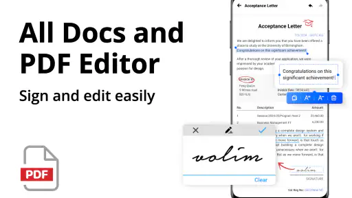 Lecteur PDF - PDF, DOCX, XLSX