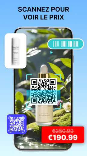 Lecteur QR Code, Codes Barres