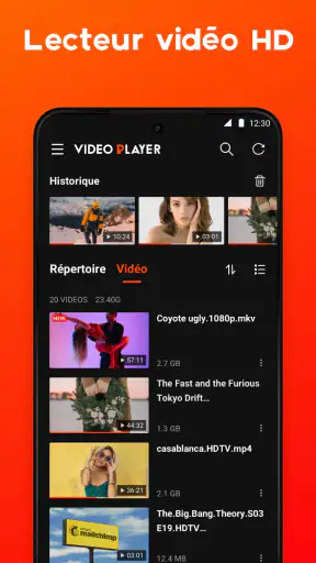 Lecteur vidéo HD