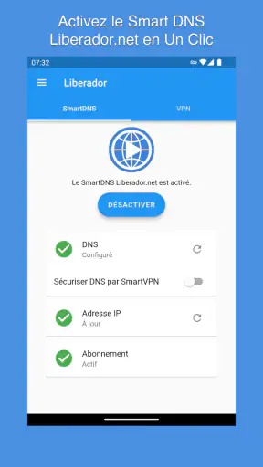 Liberador - VPN & SmartDNS