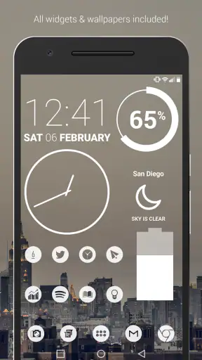 Light Void Pro - White Icons