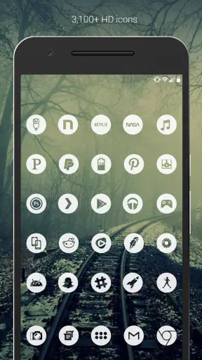 Light Void Pro - White Icons
