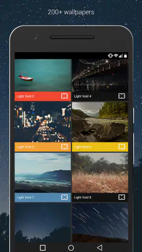 Light Void Pro - White Icons