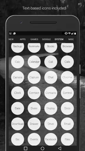 Light Void Pro - White Icons