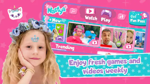 Like Nastya: Jeux et Vidéos