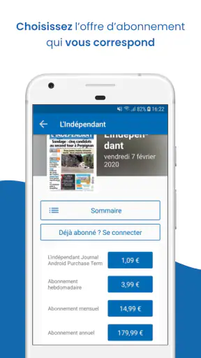 L'independant, Le Journal