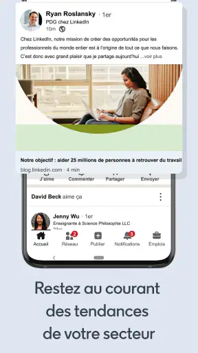 LinkedIn: Emplois & Connexions