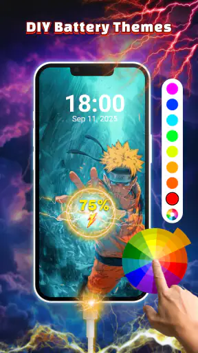 Live 3D Charging Animation
