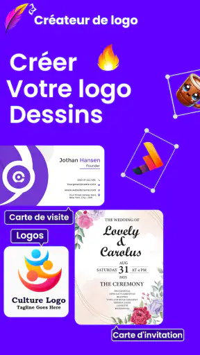 Logo Maker- Concepteur de Logo