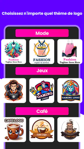 Logo Maker- Concepteur de Logo