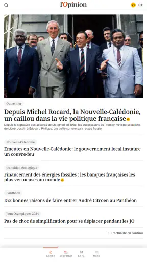 l'Opinion