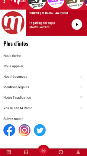 M Radio chansons francaises